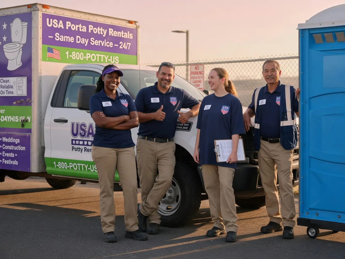 Porta Potty Rental company in Meriden, IA