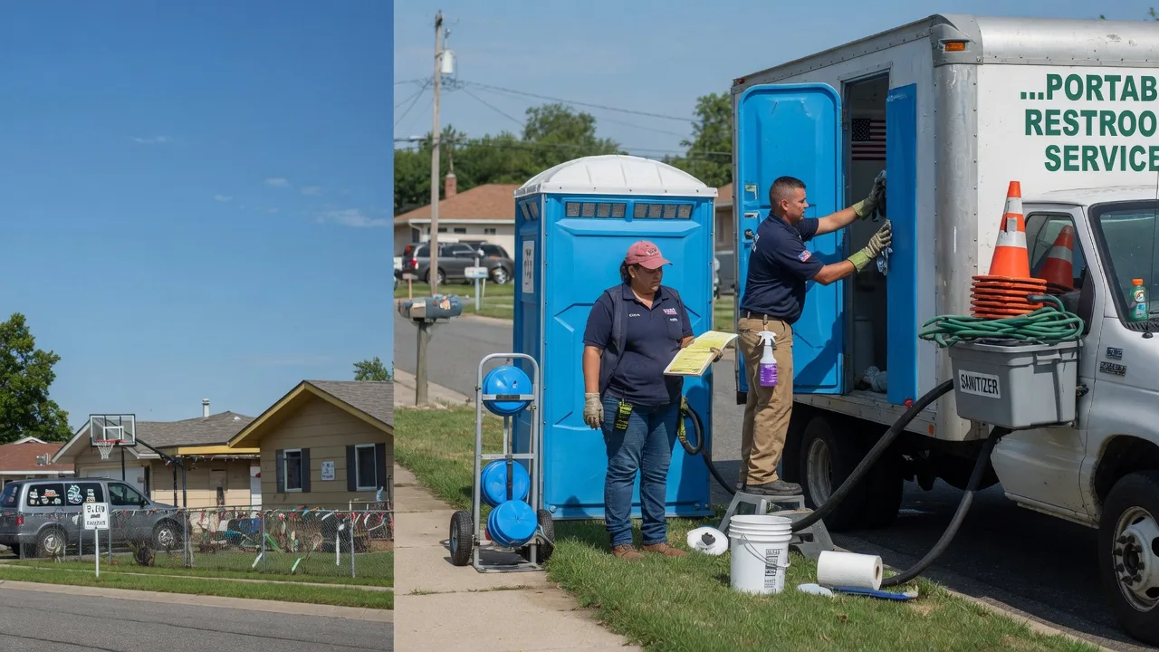 Portable Toilet Rental in Meriden, IA near me